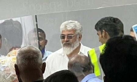 Ajith in airport