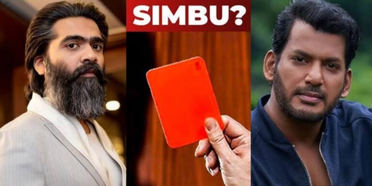 Simbu Vishal Red Card