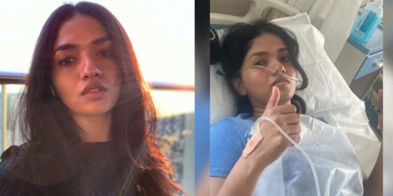 Sunaina admitted after viral fever